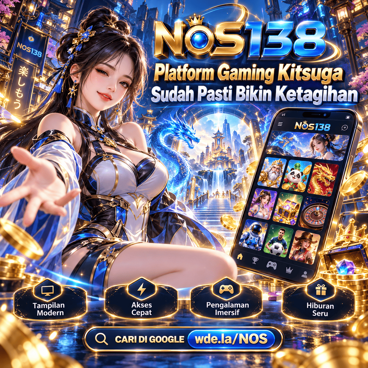 NOS138 | Platform Gaming Kitsuga Sudah Pasti Bikin Ketagihan